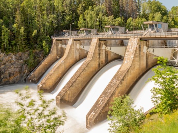 hydro power dam