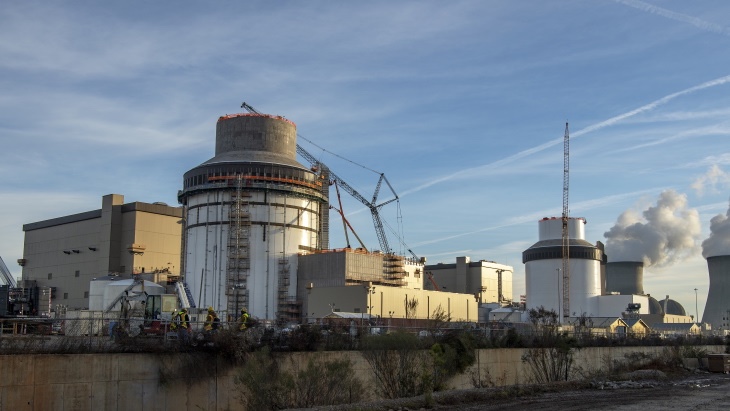 Units 3 and 4 of the Vogtle plant, pictured last month (Image: Georgia Power)