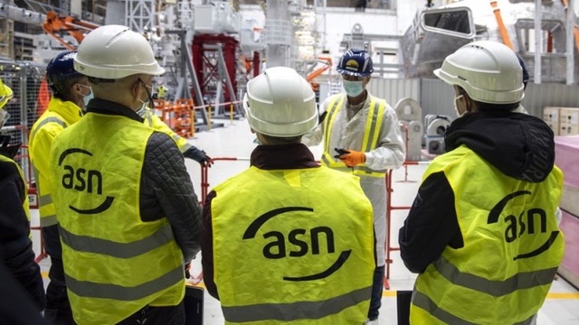 ASN inspectors at the ITER construction site in Cadarache (Image: ITER)